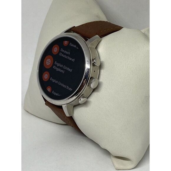 Fossil Gen 4 Authentic Digital Dial Smart Watch Custom Band FTW6017 DC107 - Picture 4 of 12